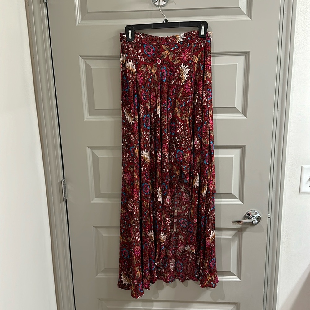 Wrap maxi skirt size S